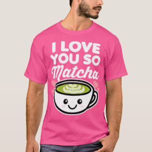 Ich Liebe Sie so Matcha Tee Kaffee Lover Hearts Va