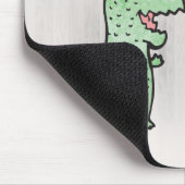 Ich Liebe Sie so viel (T-Rex) Mousepad (Ecke)