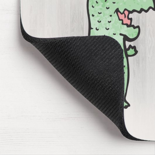 Ich Liebe Sie so viel (T-Rex) Mousepad (Ecke)