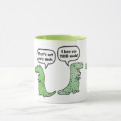 Ich Liebe Sie so viel (T-Rex) Tasse (Zentrum)