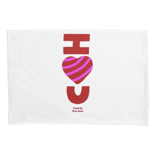 Ich Liebe Sie Standard-Pillowcase Kissenbezug (Vorderseite)