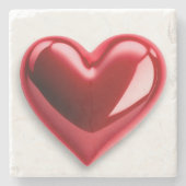 Ich LIEBE Sie Steinuntersetzer (Vorderseite)