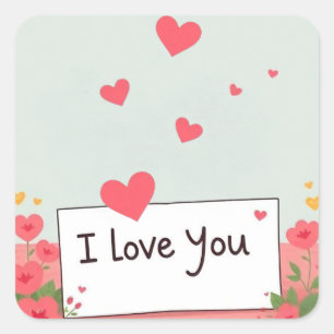 Ich Liebe Sie Sticker