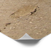 Ich Liebe Sie Strand-und Hundeposter riesig Poster (Ecke)