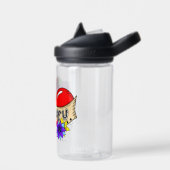 Ich Liebe Sie | Street Art Urban Heart Trinkflasche (Links)