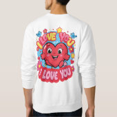 Ich Liebe Sie Sweatshirt (Rückseite)