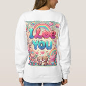 Ich Liebe Sie Sweatshirt (Rückseite)