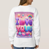 Ich Liebe Sie Sweatshirt (Rückseite)