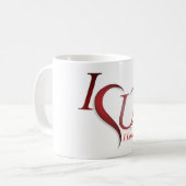Ich Liebe Sie Tasse (Vorderseite Links)