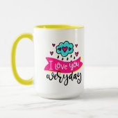 Ich Liebe Sie Tasse (Links)