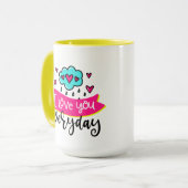 Ich Liebe Sie Tasse (Vorderseite Links)