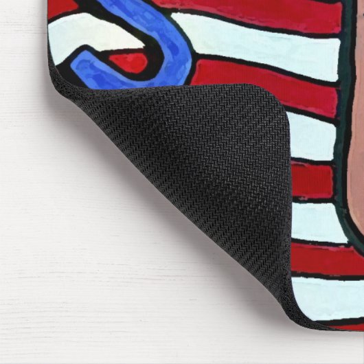 "Ich Liebe Sie taube Zeichen-Sprache USA" ASL Mousepad (Ecke)