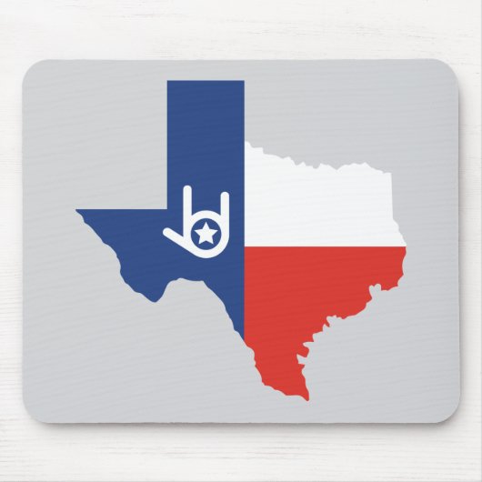 Ich Liebe Sie Texas Mousepad (Vorne)