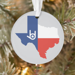 Ich Liebe Sie Texas Ornament