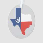 Ich Liebe Sie Texas Ornament (Vorderseite)