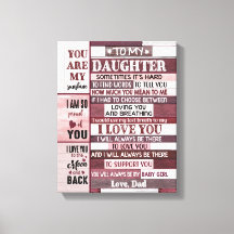 Ich Liebe Sie - Tochter-Geschenk