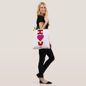 Ich Liebe Sie Totbeutel Tasche (Am Model)