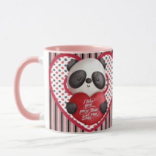 Ich Liebe, Sie tragen Tasse (Links)