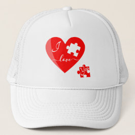 Ich Liebe Sie Trucker Hat Truckerkappe