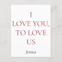 Ich Liebe Sie und uns, personalisieren Sie Ihre pe