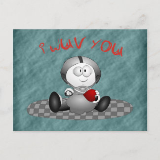 Ich Liebe Sie Valentinas Postkarte