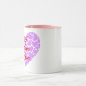 Ich Liebe Sie Valentine Hearts Tasse (Zentrum)