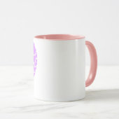 Ich Liebe Sie Valentine Hearts Tasse (VorderseiteRechts)