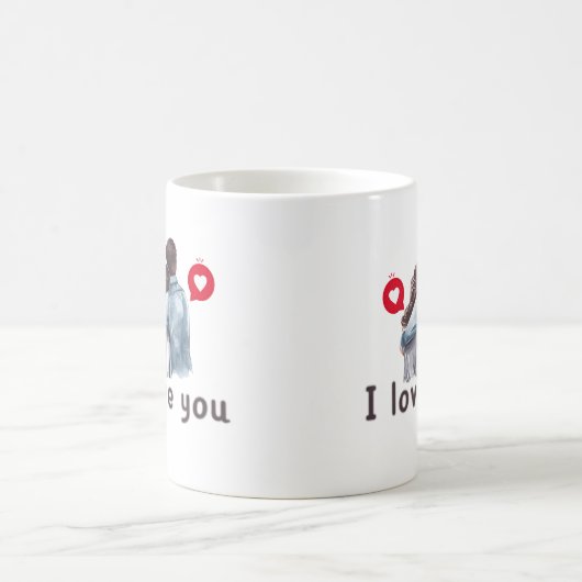 Ich Liebe Sie valentinische Tasse Designs (Mittel)