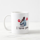 Ich Liebe Sie valentinische Tasse Designs (Links)