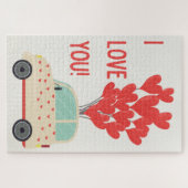 Ich Liebe Sie Valentins Puzzle (Horizontal)