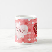 Ich Liebe Sie Valentinstag Foto-Vorlage Tasse (Mittel)