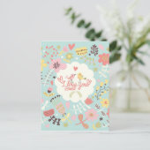 Ich Liebe Sie - Valentinstag-Karte Feiertagspostkarte (Stehend Vorderseite)