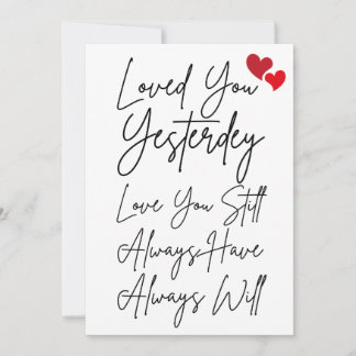 Ich Liebe Sie Valentinstag Karten für ein Paar