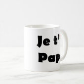 Ich Liebe Sie Vater Kaffeetasse (VorderseiteRechts)