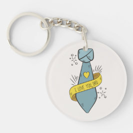 Ich Liebe Sie Vater Vatertag | SCHLÜSSELANHÄNGER