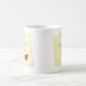"Ich Liebe Sie Vati-" Tasse (Mittel)