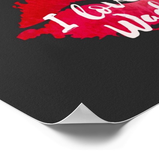 Ich Liebe Sie Wade Wilson Poster (Ecke)