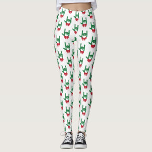 Ich Liebe Sie Weihnachtskranz Leggings