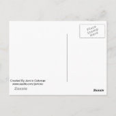 Ich Liebe Sie, weil Sie Phantastische Postkarte si (Rückseite)