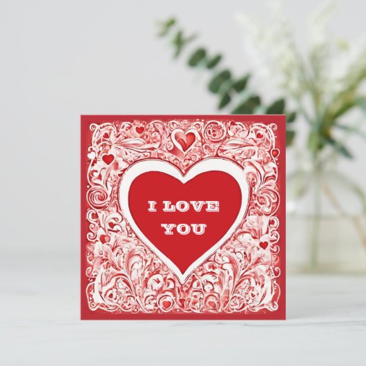 Ich Liebe, Sie werden mir Valentinerkarte heiraten