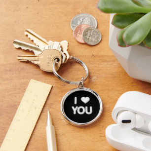 Ich Liebe Sie Wolken Keyring Schlüsselanhänger