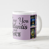 Ich Liebe Sie zu Atlantis und zurück Tasse (Vorderseite Rechts)