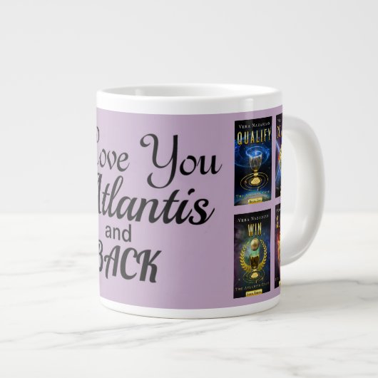 Ich Liebe Sie zu Atlantis und zurück Tasse (Vorderseite Rechts)