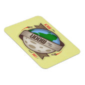 Ich Liebe Sie zum Mond und zurück - Flexible Magne Magnet (Rechte Seite)