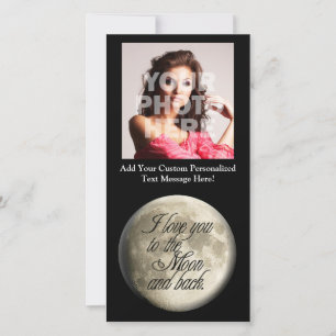 Ich Liebe Sie zum Mond und zurück Realistischen Lu