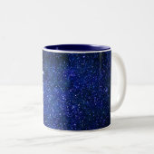 Ich Liebe Sie zum Mond und zurück - Universum Zweifarbige Tasse (VorderseiteRechts)