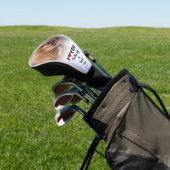 Ich Liebe Sie zum Ruff & Back Dog Foto nach Maß Golf Headcover (In SItu)