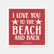 Ich Liebe Sie zum Strand und zurück - Sommerküste