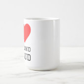 Ich liebe Sigmund Freud Kaffeetasse (Mittel)