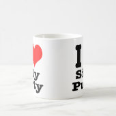 ICH LIEBE Silly Putty Kaffeetasse (Mittel)